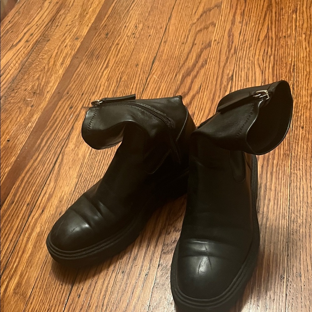 Zara Black Ankle Booties